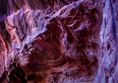First Impressions Of Neon Canyon, Grand Staircase Escalante National Monument, UT