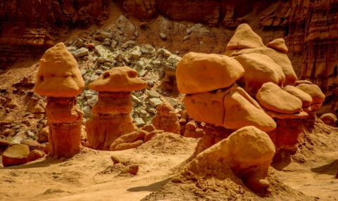 Goblins In Goblin Valley State Park, UT