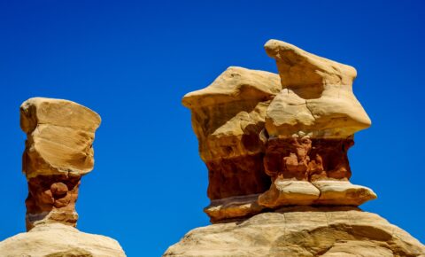 Group Of Goblins In Devils Garden, Grand Staircase Escalante National Monument, UT