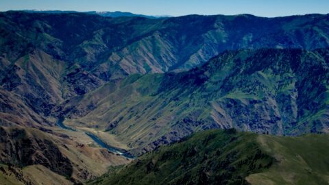 Hells Canyon, Look from Hat Point, Wallowa-Whitman, OR