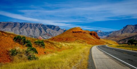 Highway 14 Up Bighorn National Forest, WY