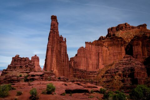 Hiking Around the  Fisher Towers, Moab, UT
