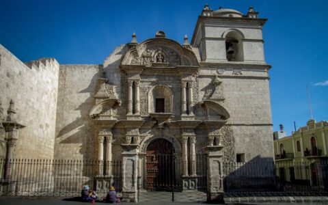 Iglesia de la Compania de Jesus, Arequipa, Peru