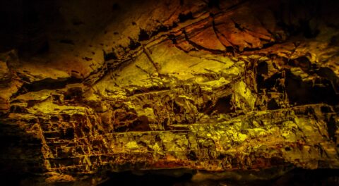 Down In The Wind Cave,  Wind Cave National Park, SD
