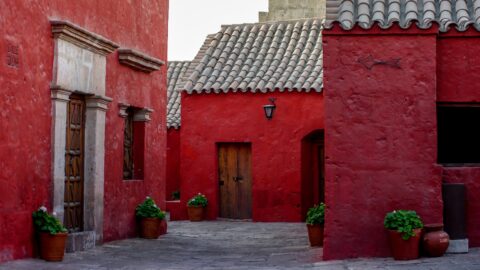 Inside Monasterio de Santa Catalina, Arequipa, Peru