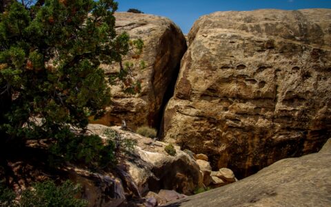 Joint Trail, Chesler Park, Needles, Canyonlands National Park, UT