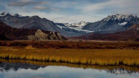 Landscape Near Gulkana Glacier Richardson Highway, AK