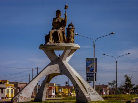 Liberty Is Sitting In Arequipa, Peru