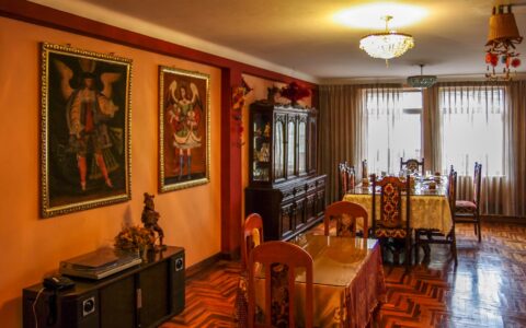 Lunch Room In Misters Inca Hotel, Cusco, Peru