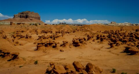 Magic Land Of Goblins In  Goblin Valley State Park, UT