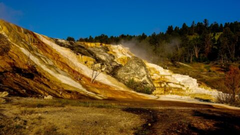 Palette Springs, Mammoth Hot Springs, Yellowstone National Park, WY