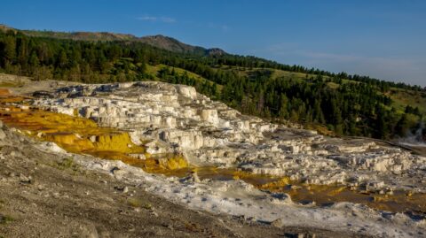 Mammoth Hot Springs, Yellowstone National Park, WY