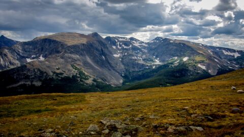 Meadows And Shadows In Rocky Mountain National Park, CO