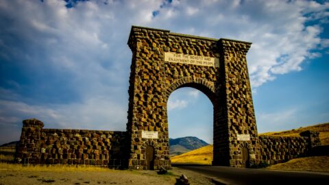 North Entrance To Yellowstone National Park, WY