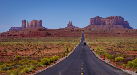 On US-163 Southbound Towards Monument Valley, AZ