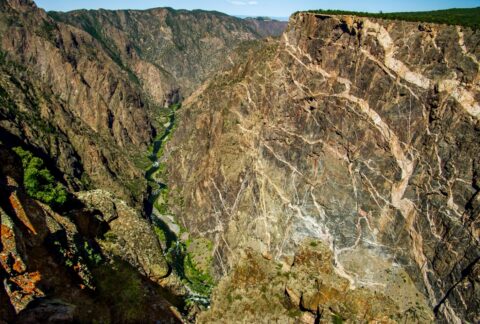 Painted Wall, Black Canyon Of The Gunnison National Park, CO