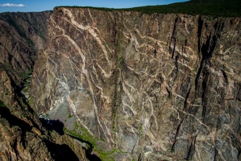 Painted Wall, Black Canyon Of The Gunnison National Park, CO