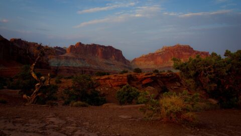 Sunset @ Panorama Point, Capitol Reef National Park, UT
