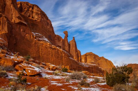 Along The Park Avenue, Arches National Park, Moab, UT