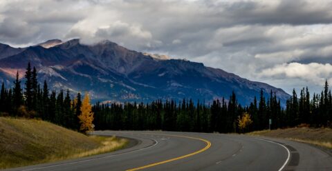 Parks Highway Near Denali National Park, AK