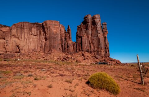 Pinnacles At The End Of Rain God Mesa, Monument Valley, AZ