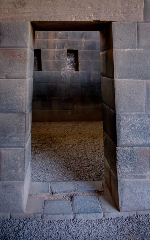 Qurikancha,  Incas Did Not Build At Right Angle And Their Buildings Can Withstand Earthquakes, Cusco, Peru