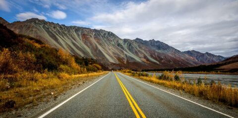 Rainbow Ridge Along Richardson Highway, AK