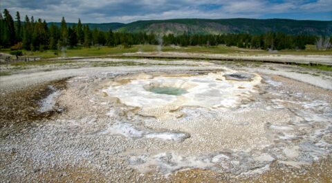 Sawmill Geyser, Yellowstone National Park, WY