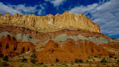 Scenic Drive In Capitol Reef National Park, UT