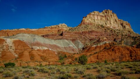 Scenic Drive In Capitol Reef National Park, UT