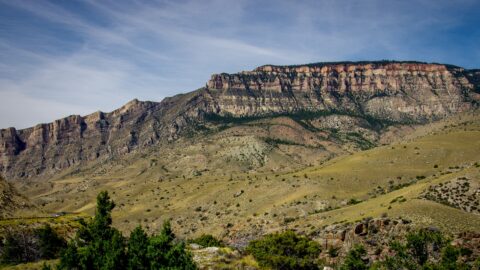 Scenic Drive Through The Bighorn National Forest, WY