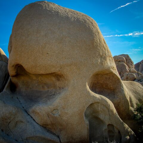 Scull Rock In Joshua Tree National Park, CA