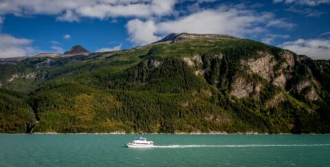 Seascape Of Taiya Inlet, Fjord Near Skagway, AK
