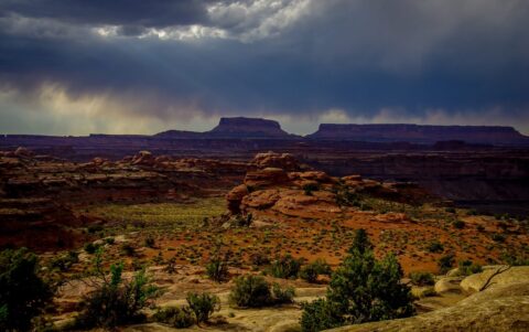 Storm Over Island In The Sky, Canyonlands National Park, Moab, UT