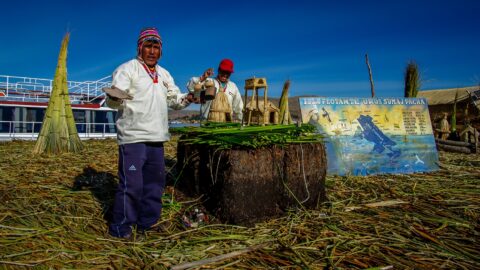 This Is How They Made Uros Islands, Lake Titicaca, Peru