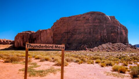Thunderbird Mesa, Monument Valley, AZ