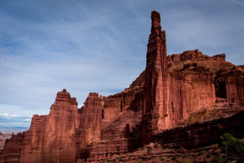 Titan among the Fisher Towers, Moab, UT