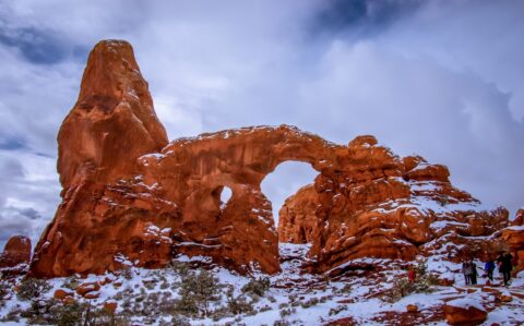 Turret Arch, Arches National Park, Moab, UT