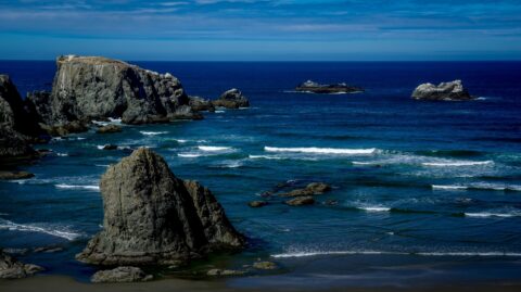 Waves Upon The Bandon Beach, OR
