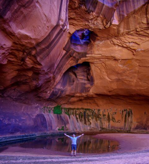 rrasha @ Golden Cathedral, Neon Canyon, Grand Staircase Escalante, UT