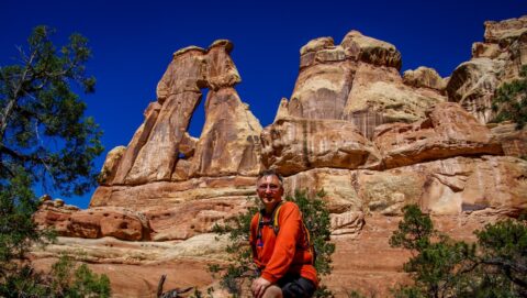 rrasha Below Druid Arch, Needles, Canyonlands National Park, Moab, UT