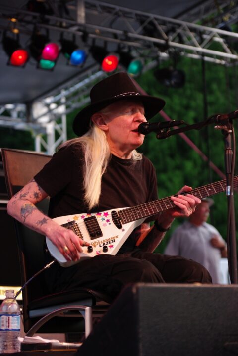 Johnny Winter @ Mt. Baker Rhythm & Blues Festival, WA