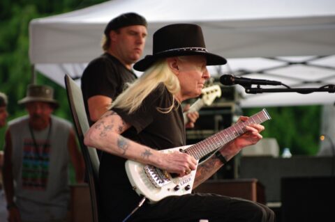 Johnny Winter @ Mt. Baker Rhythm & Blues Festival, WA