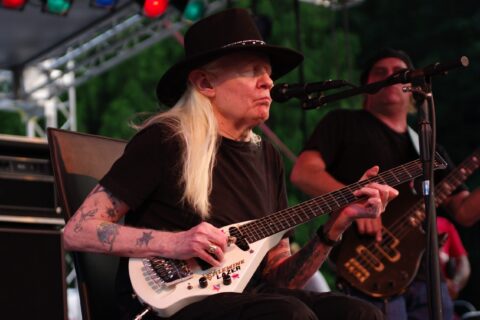 Johnny Winter @ Mt. Baker Rhythm & Blues Festival, WA