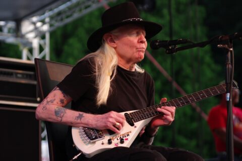 Johnny Winter @ Mt. Baker Rhythm & Blues Festival, WA