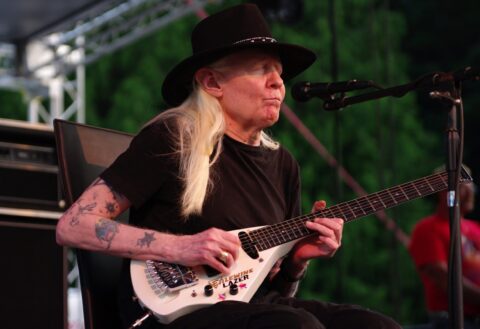Johnny Winter @ Mt. Baker Rhythm & Blues Festival, WA