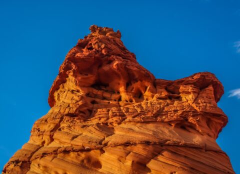 Abstract Art Of Nature In Pow Hole, Vermilion Cliffs National Monument, AZ