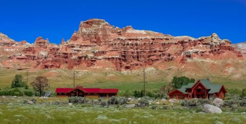 Amazing Landscape Contrasts Along Scenic Byway 26, WY