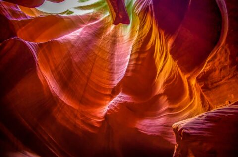 Another Strange Detail In Upper Antelope Slot Canyon, Page, AZ