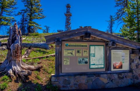 At Hells Canyon Hat Point, Wallowa-Whitman, OR